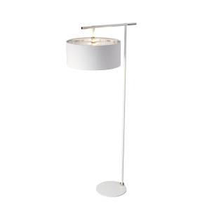 Lampa podłogowa BALANCE BALANCE-FL-WPN oprawa w kolorze bieli i polerowanego niklu ELSTEAD LIGHTING