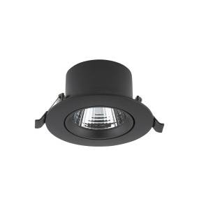 Oprawa wpuszczana EGINA LED 5W 10548 oprawa w kolorze czarnym NOWODVORSKI LIGHTING