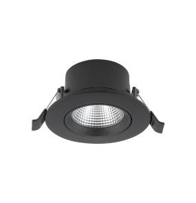 Oprawa wpuszczana EGINA LED 10W 10554 oprawa w kolorze czarnym NOWODVORSKI LIGHTING