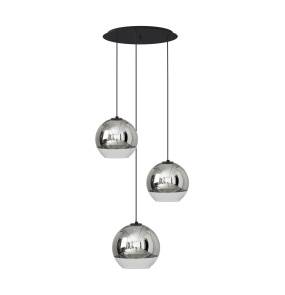 Lampa wisząca GLOBE PLUS 7607 oprawa w kolorze chromowanym NOWODVORSKI LIGHTING