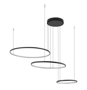 Lampa wisząca CIRCOLO LED 10817 oprawa w kolorze czarnym NOWODVORSKI LIGHTING