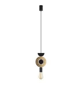 Lampa wisząca DROPS WOOD F 11180 oprawa w kolorze złotym NOWODVORSKI LIGHTING