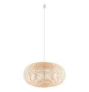 Lampa wisząca RATTAN L 11155 oprawa w kolorze drewnopodbnym NOWODVORSKI LIGHTING