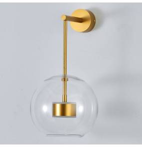 Lampa ścienna BUBBLES ST-0801WL gold oprawa w kolorze złotym Step Into Design