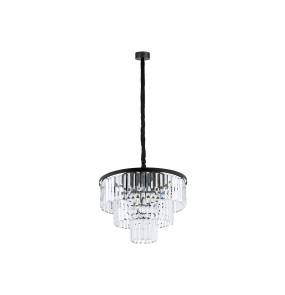 Lampa wisząca CRISTAL M 7616 oprawa w kolorze czarnym NOWODVORSKI LIGHTING