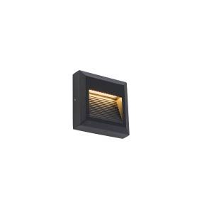 Kinkiet zewnętrzny SIDEWALK SQUARE LED 8148 oprawa w kolorze czarnym NOWODVORSKI LIGHTING 