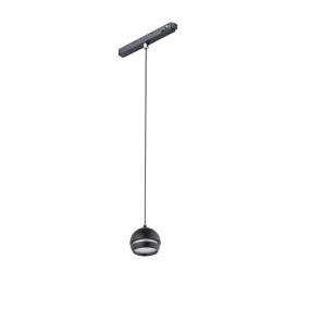 Lampa wisząca SLOT LED 5W 10653 oprawa w kolorze czarnym do szynoprzewodu magnetycznego NOWODVORSKI LIGHTING