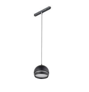 Lampa wisząca SLOT LED 8W 10654 oprawa w kolorze czarnym do szynoprzewodu magnetycznego NOWODVORSKI LIGHTING