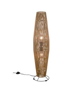 Lampa podłogowa MIKI R41102026 oprawa w kolorze brązowym RL