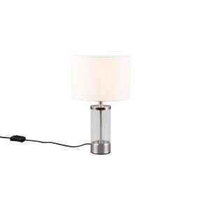 Lampa stołowa GRAZIA R51711007 oprawa w kolorze srebrnym RL