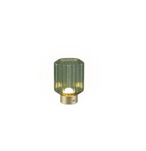 Lampa stołowa LORD R57761115 oprawa w kolorze złoto-zielonym RL