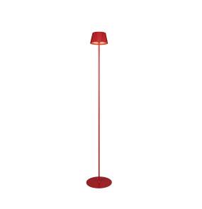 Zewnętrzna lampa stojąca SUAREZ R47706110 oprawa w kolorze czerwonym RL