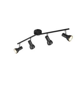 Lampa sufitowa CANTAR R81794032 oprawa w kolorze czarnym RL