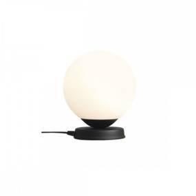 Lampa stołowa BALL TABLE 1076B1_M minimalistyczna oprawa w kolorze czarnym ALDEX