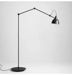 Lampa podłogowa AIDA FLOOR 842A designerska oprawa w kolorze czarnym ALDEX