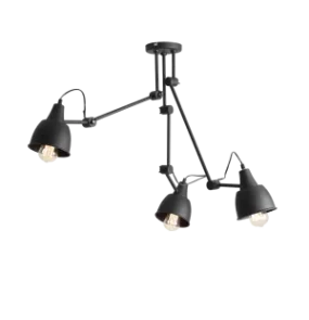 Lampa sufitowa AIDA BLACK 842PL_E nowoczesna oprawa w kolorze czarnym ALDEX