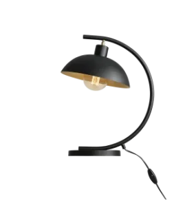 Lampa biurkowa ESPACE TABLE BLACK 1036B1 nowoczesna oprawa w kolorze czarnym ALDEX