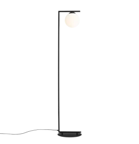 Lampa podłogowa ZAC FLOOR BLACK 1038A1_1 minimalistyczna oprawa w kolorze czarnym ALDEX