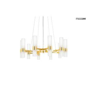 MOOSEE lampa wisząca TUBS 10 złota