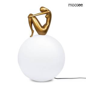 MOOSEE lampa stołowa UOMO 35 złota