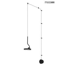 MOOSEE lampa ścienna FLAT czarna