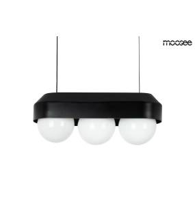 MOOSEE lampa wisząca DROPS 3 czarna