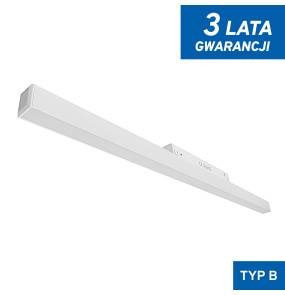 Linia Led do szyn magnetycznych biała 20W 4000K DDCX-FG600 - TYP B