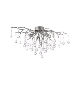 Lampa sufitowa ICICLE 8090-55 oprawa w kolorze srebrnym ZUMA LINE by Paul Neuhaus