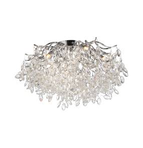 Lampa sufitowa RICICLE 6053-17 chromowana oprawa ZUMA LINE by Paul Neuhaus