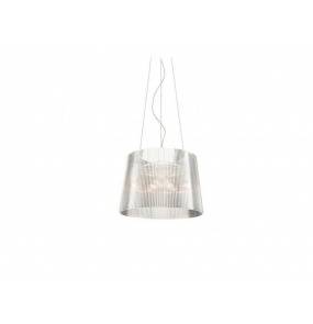 ŻARÓWKA LED GRATIS! Lampa wisząca Bella II AZ0713 AZzardo transparentna oprawa w stylu design