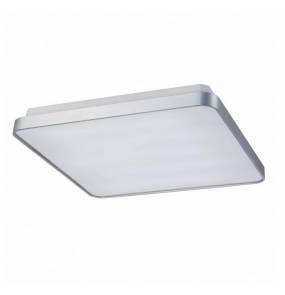 Plafon Quadro  B AZ0203 AZzardo nowoczesna oprawa w kolorze aluminium