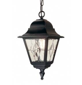 Lampa wisząca zewnętrzna Norfolk NR9 Elstead Lighting czarna oprawa w klasycznym stylu